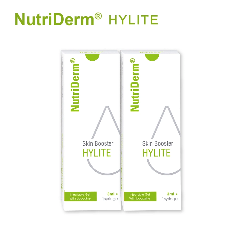 Nutriderm Korea Cuidados de la piel ácido Hialurónico Ampoule refuerzo de blanqueamiento de la piel Suero para mesoterapia