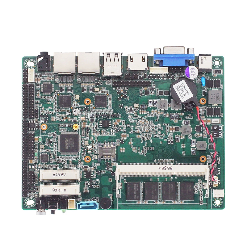 Support Baytrail-I/D/M Processor Integrated E3845 CPU 6*COM 2*LAN Mini Industrial Motherboard
