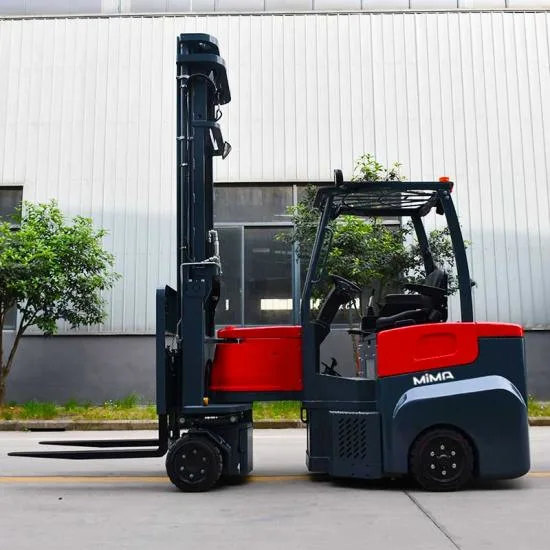 Electric 2ton Vna Forklift Mj20 Series with 10m 12m Lifting Hight