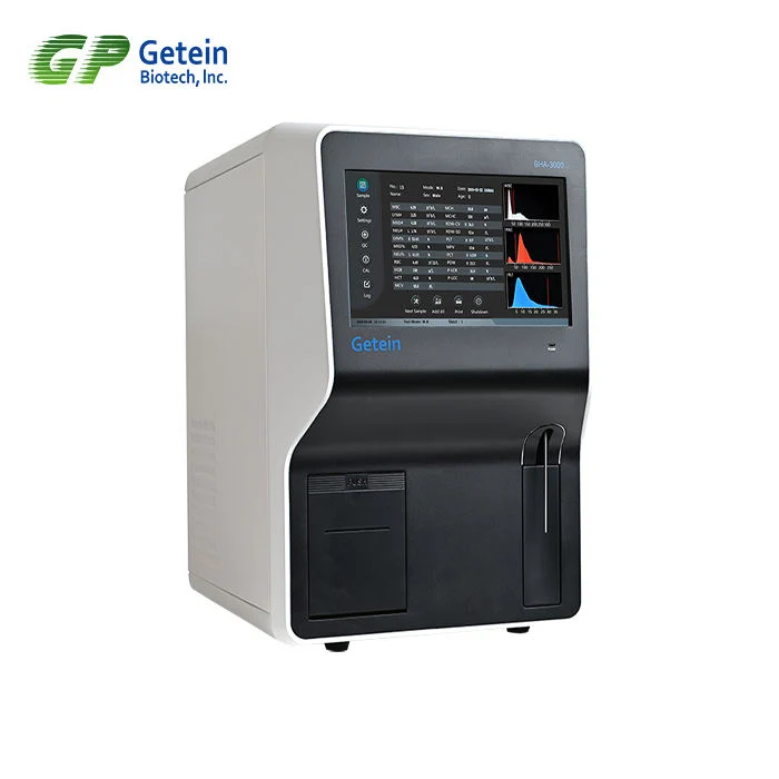 جيتاين Auto Hematology Analyzer BHA-3000 3 جزء الدم التفاضلي التلقائي المحلل