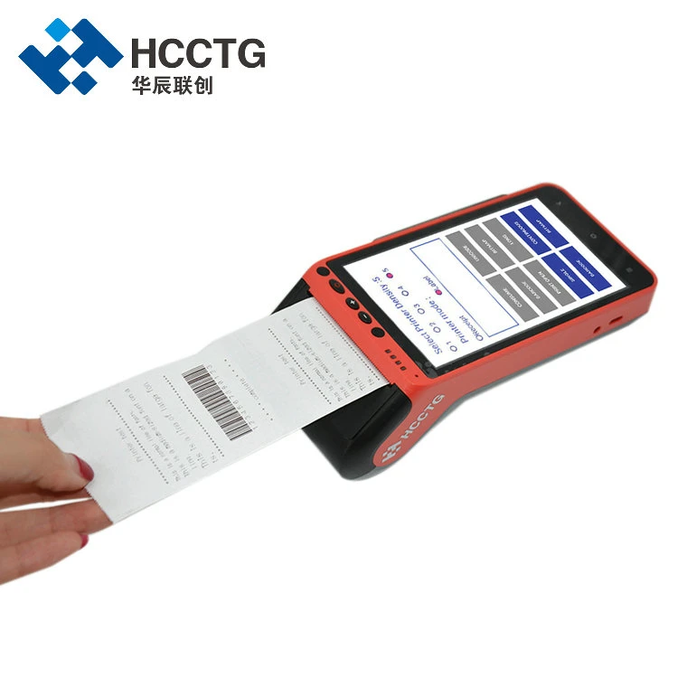 EMV Unique Design Payment Terminal Portable Android Mobile POS Debit Card Swipe Machine Hcc-Z100