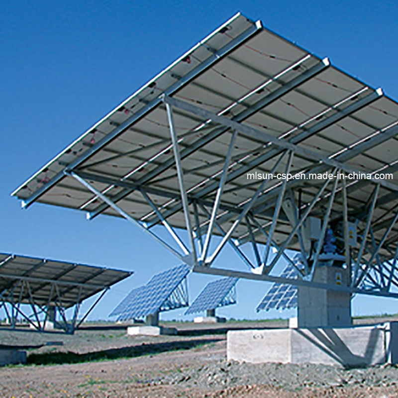 Fábrica 500 graus Celsius 10.06 metros por 9.73 metros CSP Tower Heliostat para geração de Energia térmica Solar