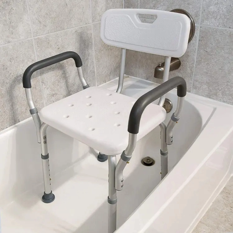 Aluminium Brother Medical Standard Packing Commode Folding Shower Chair with CE