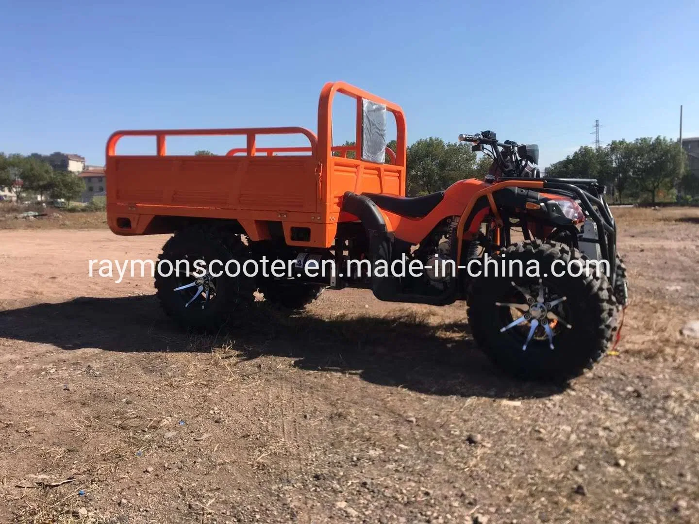 300cc Farm ATV with Trailer 4X4 Big Quad Atvs