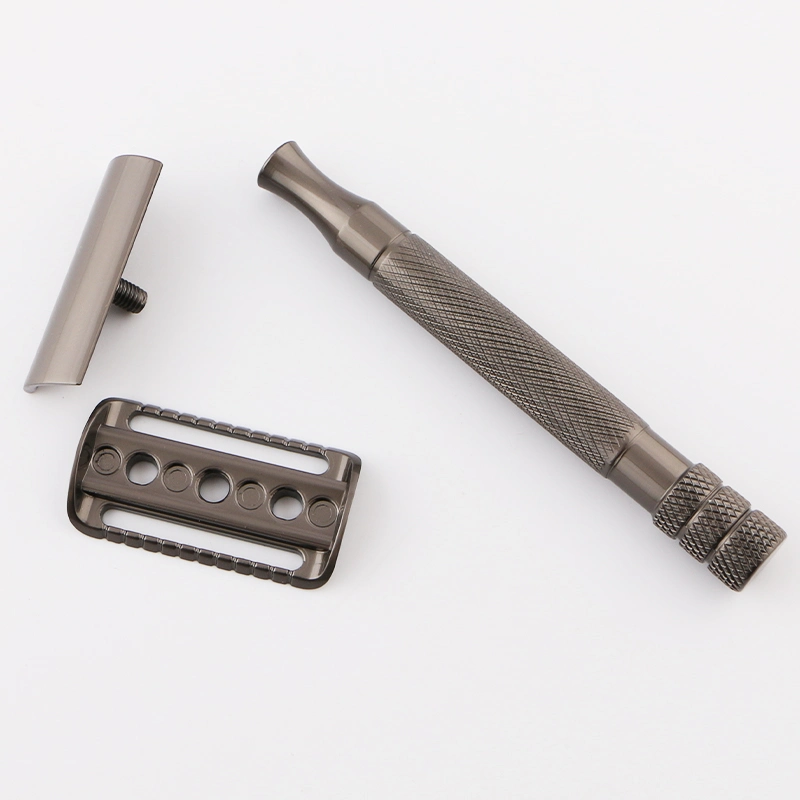 Réutilisable Haward double tranchant du rasoir de sûreté en métal avec poignée longue