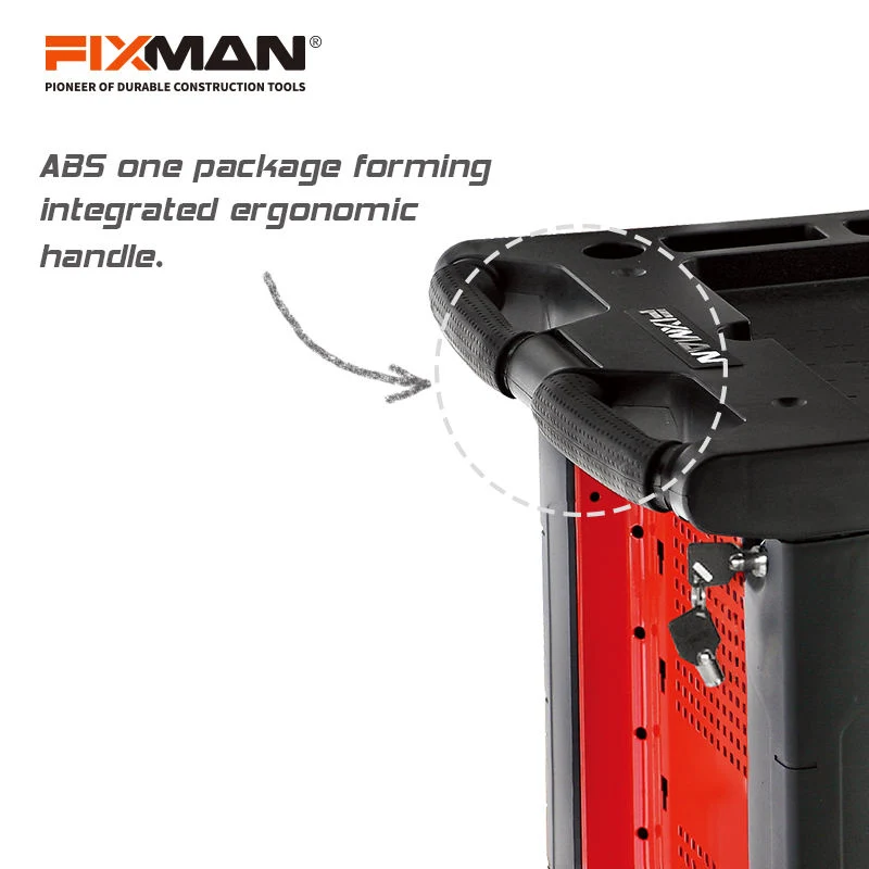 Carro de herramientas de servicio del armario de herramientas de rodadura con herramienta de encimera de plástico Pecho