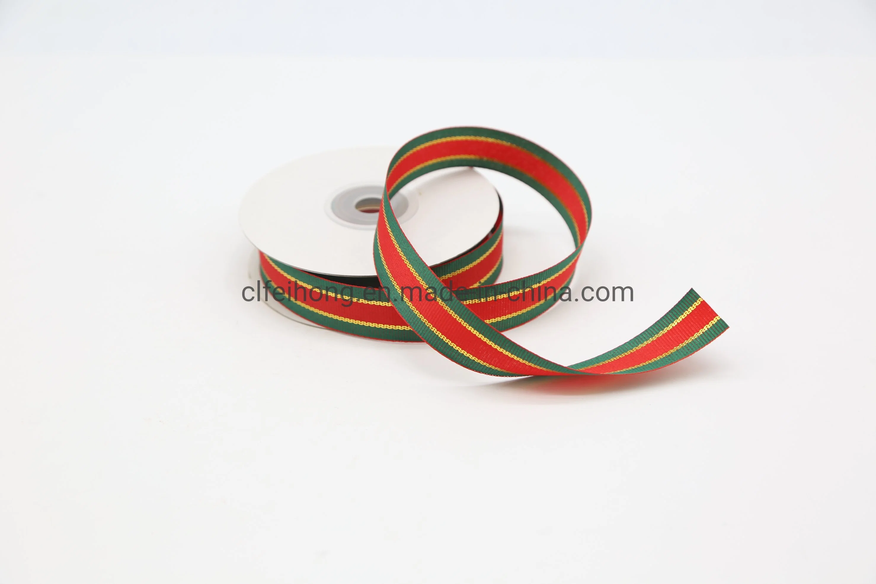 High quality/High cost performance  Factory Direct Sales Multi-Specification Polyester Grosgrain Ribbon Belt Bow Decorative Belt Gift Wrapping Belt Xmas Lanvendar Garment Accessories