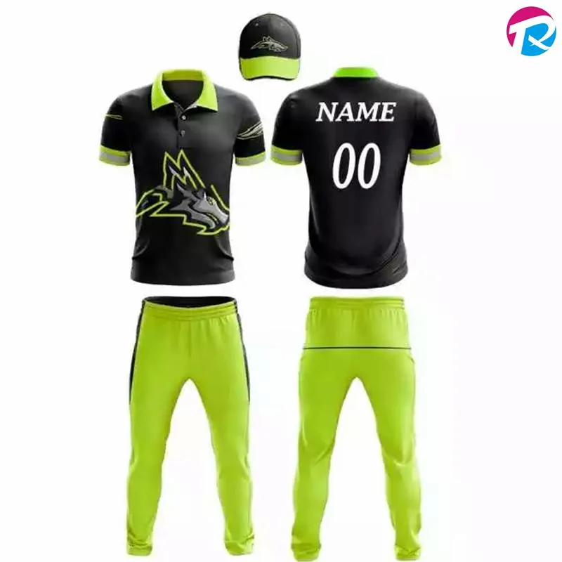 Sublimation Polyester Cricket Shirt Designs Custom Other Sportswear Cricket Jersey Durable