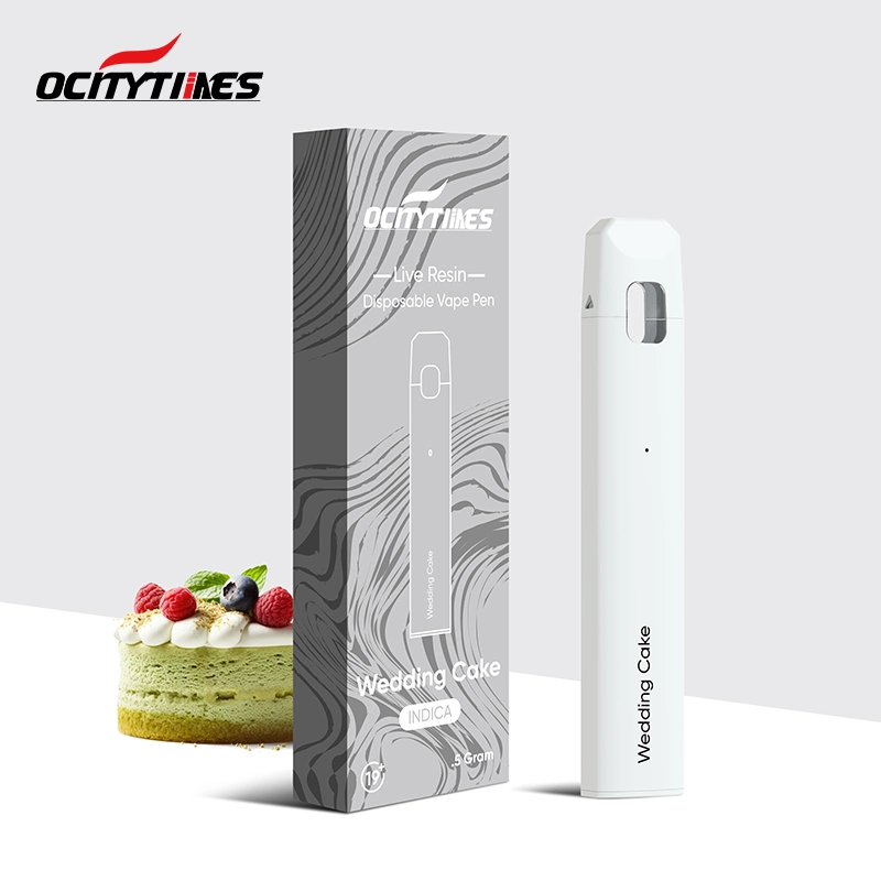 Wholesale/Supplier No Leaking Oil Support Custom Lpgo Color 0.5ml Empty Disposable/Chargeable Vape Pen