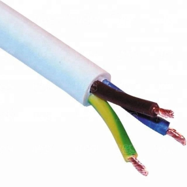 Flexible de 3 núcleos de 53 Cable Rvv IEC 227