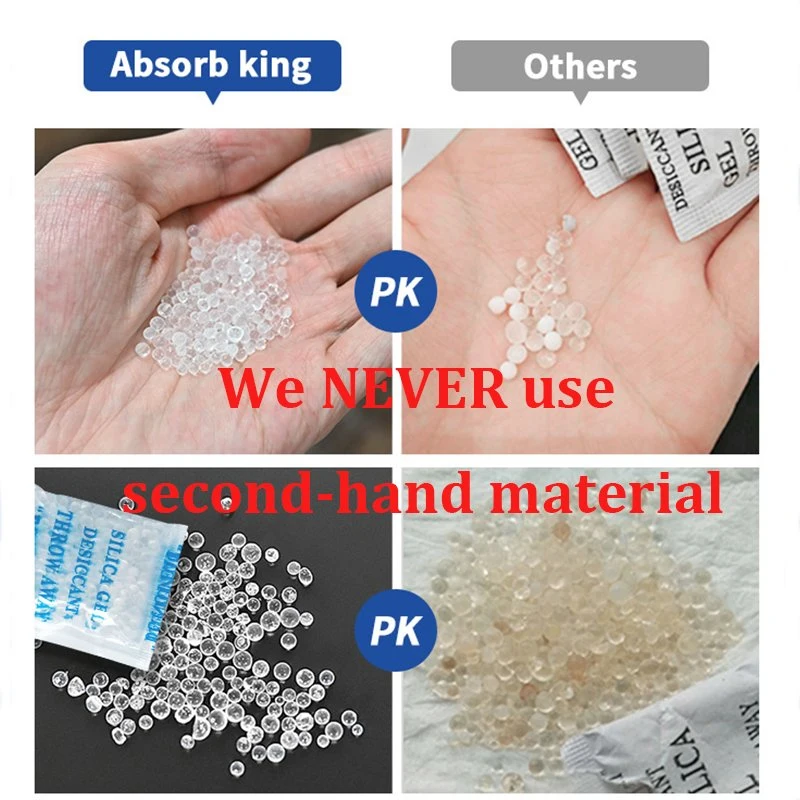 Absorb King Superdry 300% Moisture Absorber Calcium Chloride Desiccant High Top Standard Removing Humidity for Garments, Agricultural Products, Wooden, Electron