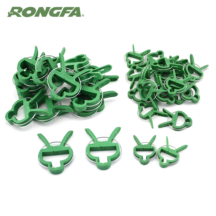 Garden Tool Plastic Plant Branch Clamp Support Fixing Clips Securing Plants to Frame Trellis