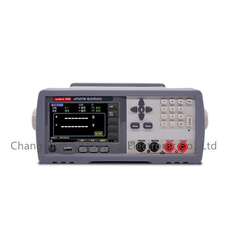 Anbai At527h Inspektion Miniatur-Desktop-Instrument Batterietester AC intern Widerstandsmessgerät Gleichspannung