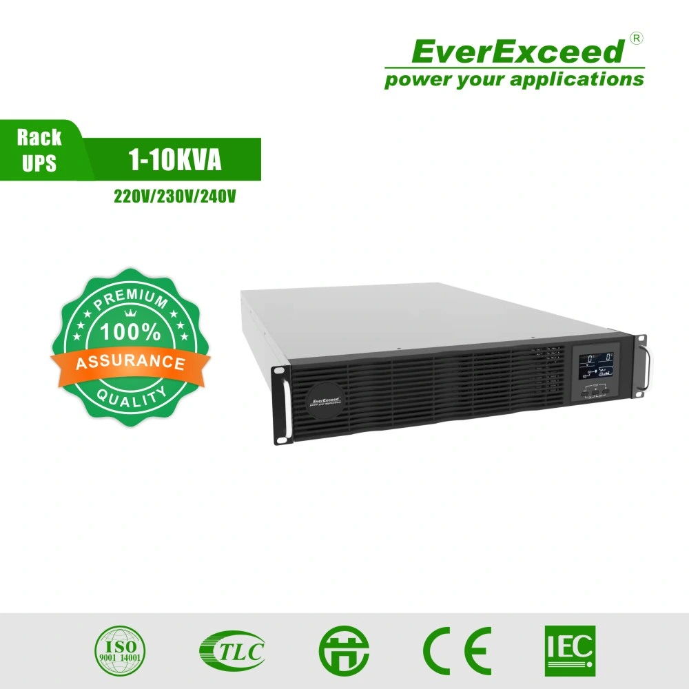 UPS Rack PL3 RM1kl en línea de alta frecuencia monofásica Everreast