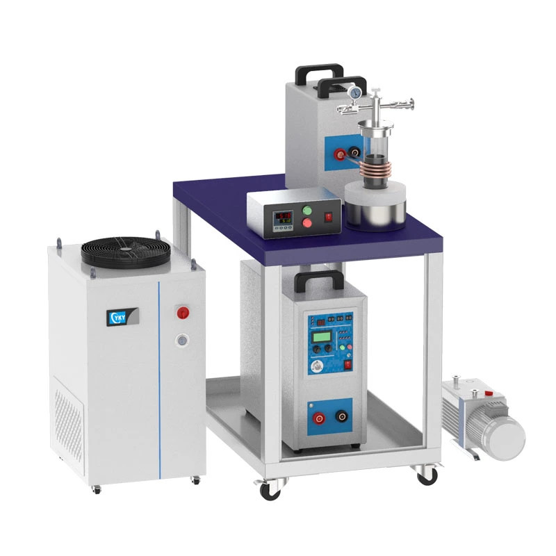 15kw Small Vacuum Split Induction Heating/Melting System Upto 2000c with Complete Accessories