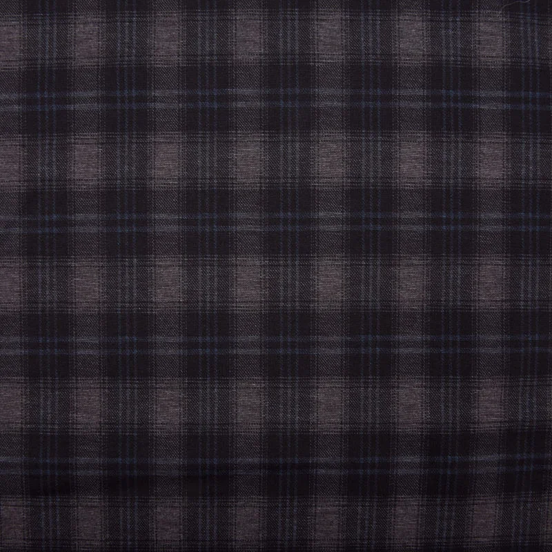 55%42%Poliéster Rayon 3%Spandex papel impresso Plaid Ponte de Roma de malha para roupa