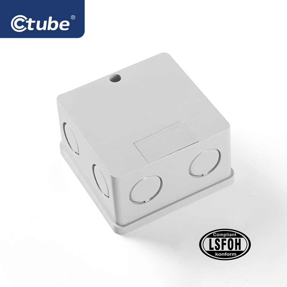 Weatherproof Electrical LSZH Gang Box Single Gang Electrical Switch Box