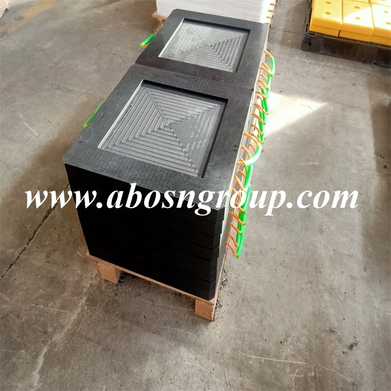 Logo Customized Crane Jack Support Plastic Pad with Handle