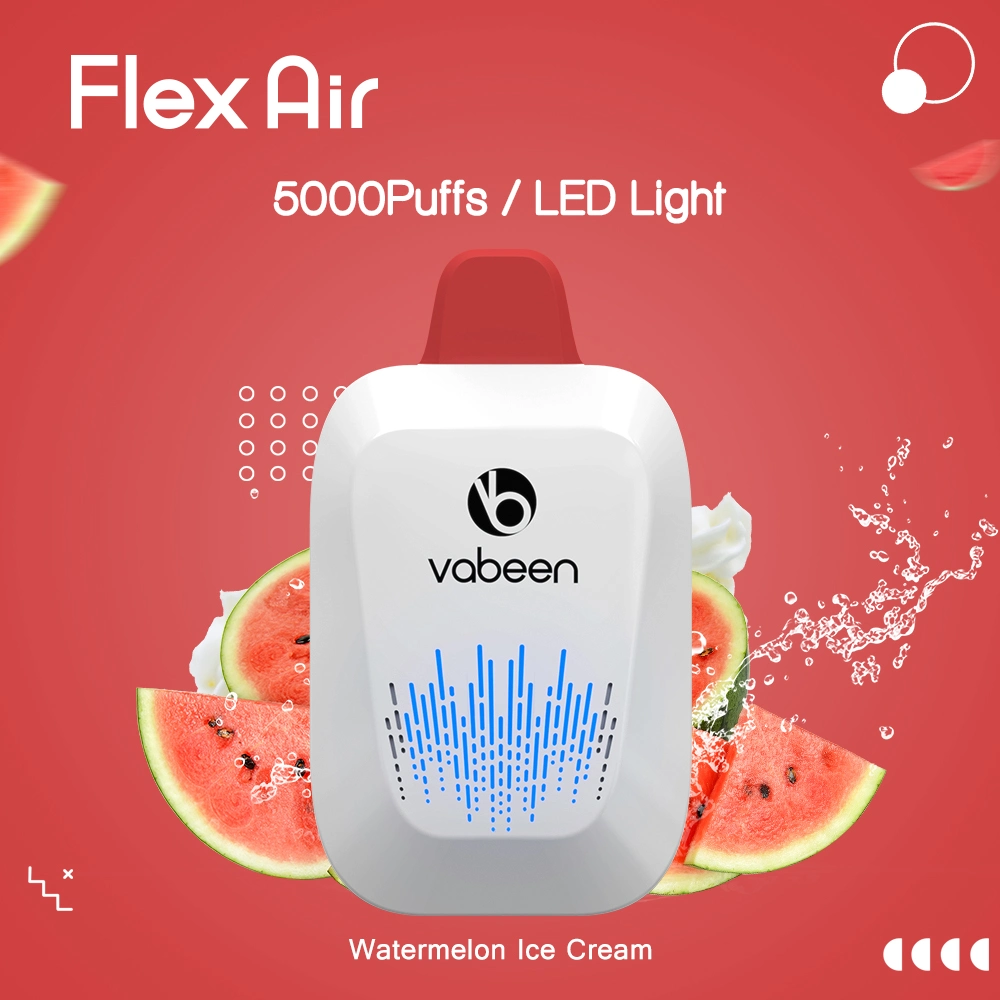 Wholesale I Vape Rechargeable Disposable Vape Vaporizer Vabeen Flex Air 5000 Puffs with 15 Flavors