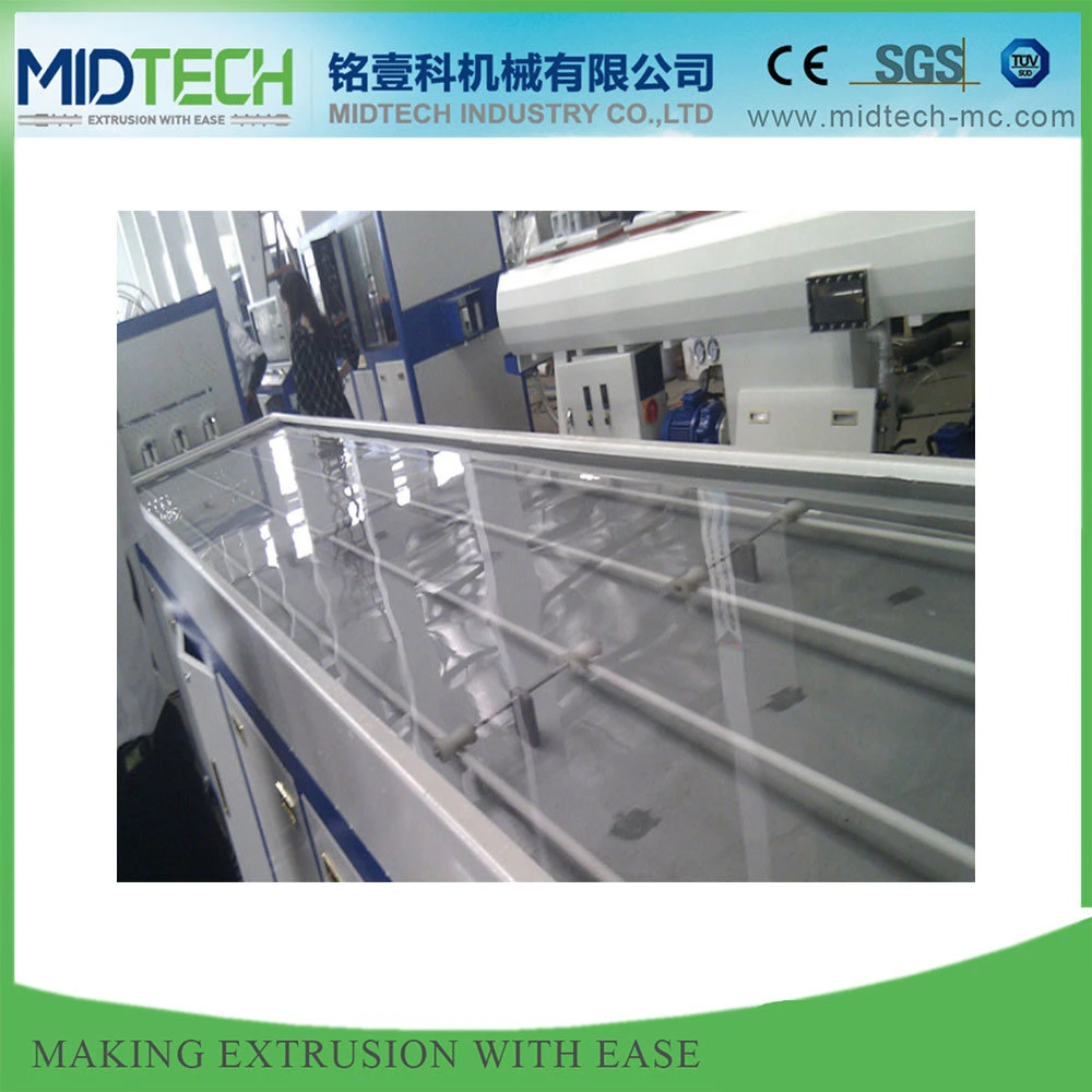 Four Cavity Pipe Extruding 50-110mm Tube Extrusion Water Pipe Making Machinery Plastic Cable Processing Line