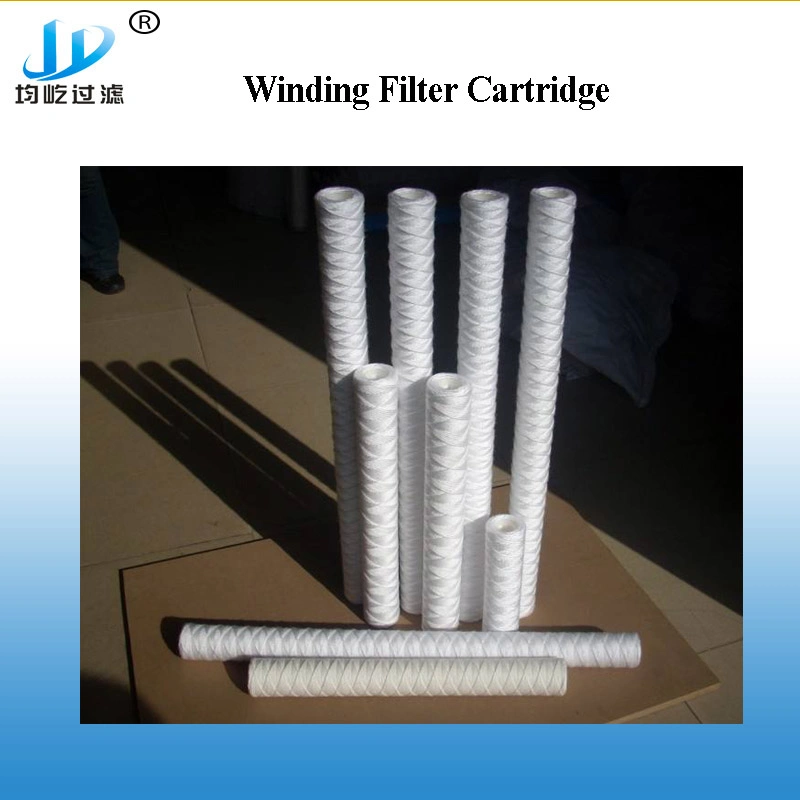 Filter Winding Silicone O-Ring Micron Pleated Filter Cartridge for Quick Connect Water Fittings