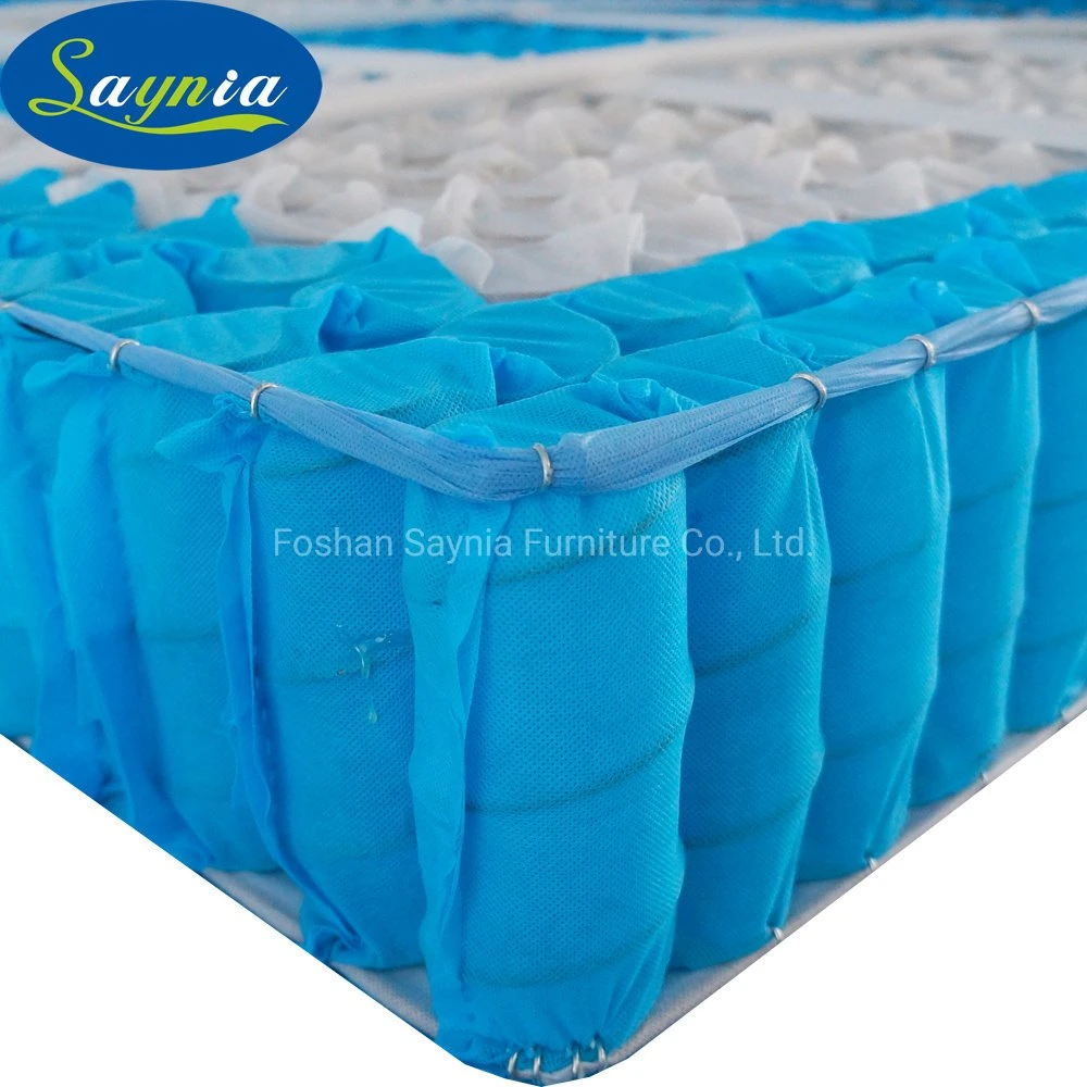 Mattress Spring Manufacturer Reinforced Sides Pocket Spring Carbon Steel Wire Material Mattress Pocket Spring