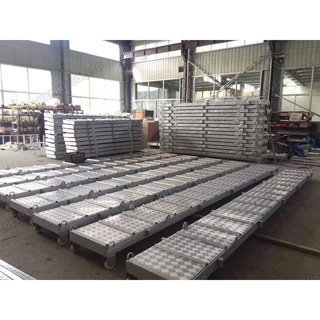 ISO5488 Aluminium Alloy Accommodation Ladder Accommodation Gangways Wharf Ladders