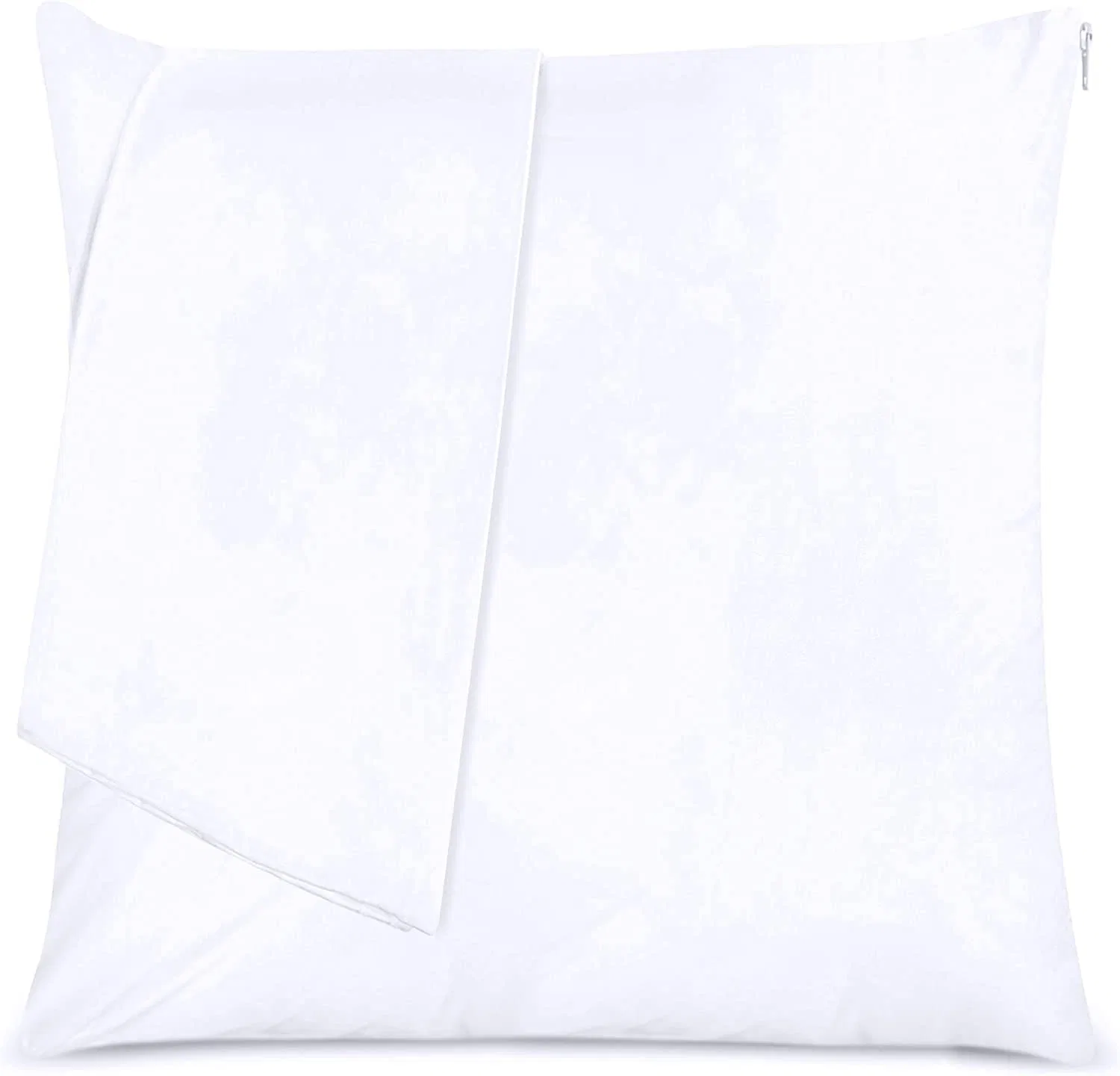 Bedding Waterproof Cushion Cover 80 X 80 Cm Pack of 2 - Pillow Protectors with Zip, Anti-Mite and Anti-Bed Bug Pillow Protector