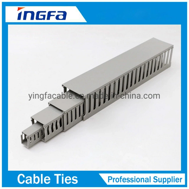 Cable Wiring Slotted Duct Grey Color