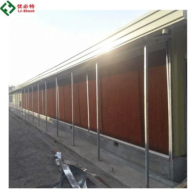 Kraft Paper Honey Comb Evaporative Cooling Pad Equipment for Chicken House /Greenhouse