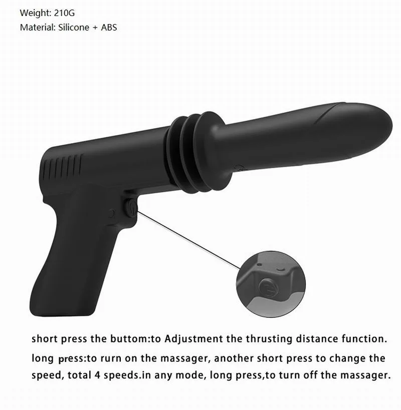 Amz Hot Sale Sex Toy OEM Factory Wholesale/Supplier Hot Thrusting Gun 2022 Latest Vibrator Massage for Women