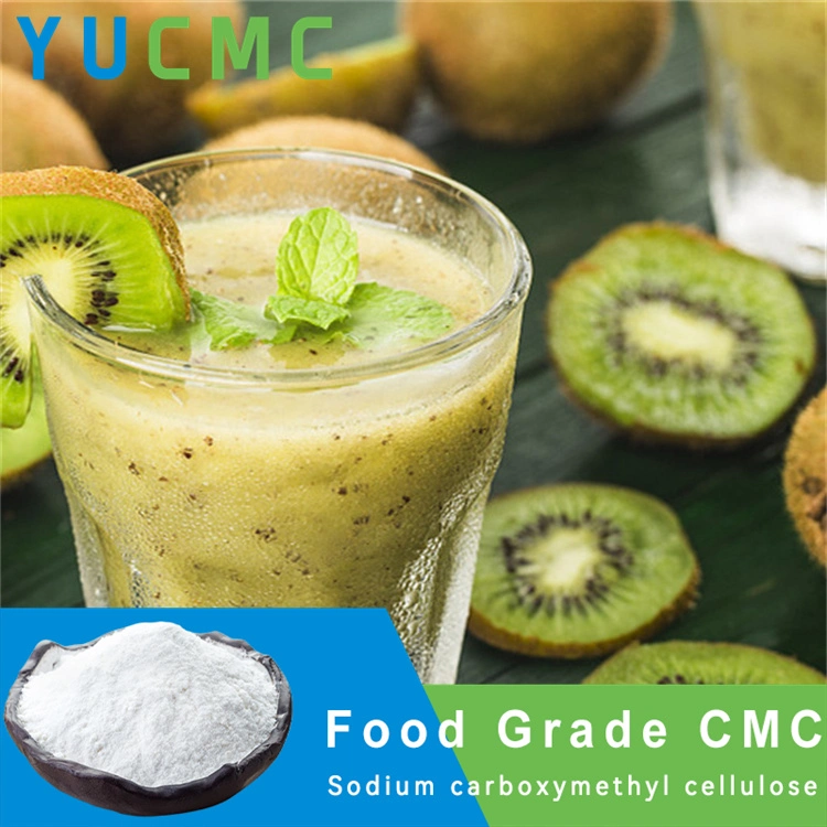 Yucmc espesante Aditivos China HV Exporter Grado aditivo alimentario Sodio Carboximetil celulosa CMC