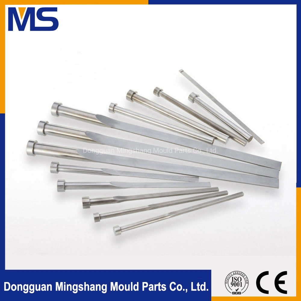 Hasco Stepped Ejector Pins Ejector Blade for Plastic Injection Moulding