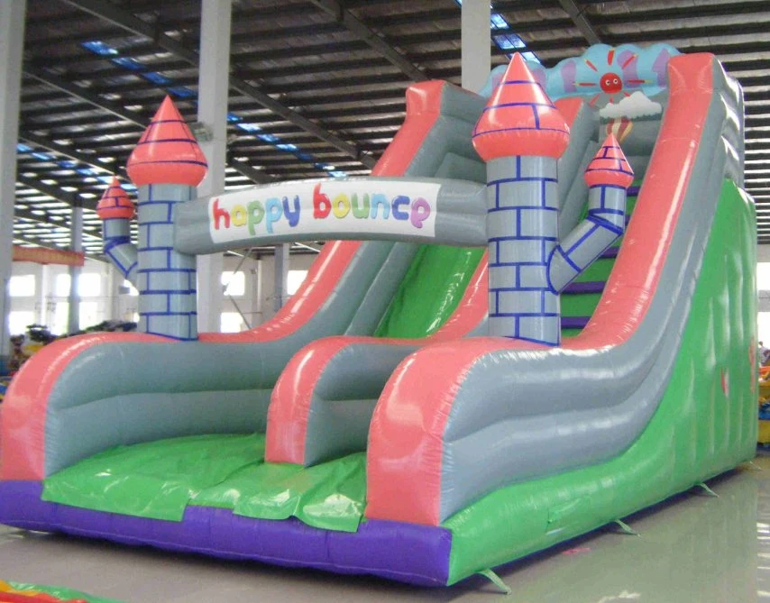 Classic Chinese Inflatable Bouncy Toy Jumping House Castle Slide for Funfair Playground