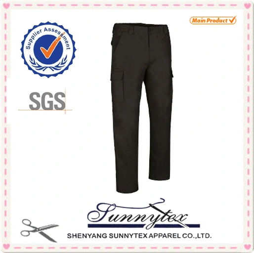 Lady Jersey Sporty Casual Plus Size Cotton Cargo Pants