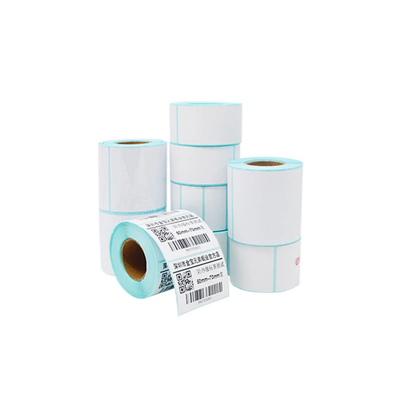 China Top Manufacturer Thermal Label Sticker Paper Roll Shipping Packaging Label Paper