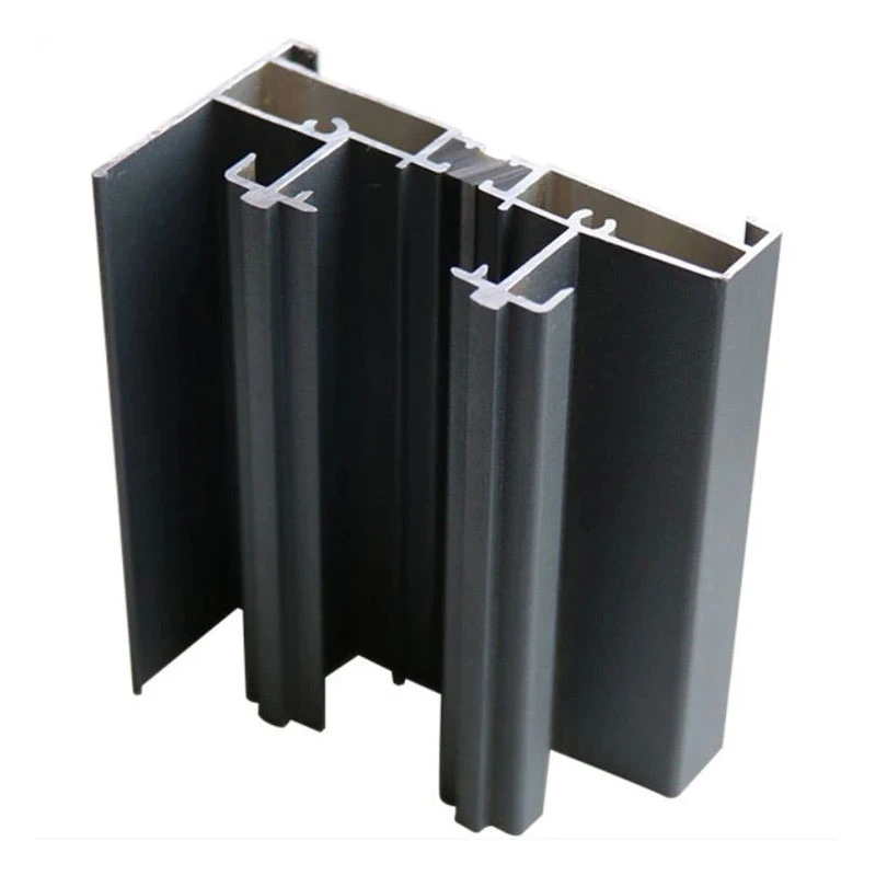 Powder Coat Anodized Oxidation Extruded Sliding Door Tube 6063 Aluminium/Aluminum Extrusion Profile