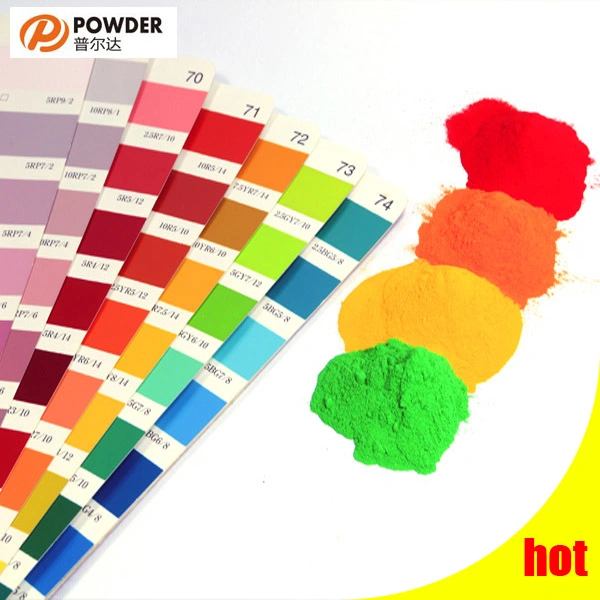 Polyester Pulverbeschichtung Rohmaterial Pulver Farben