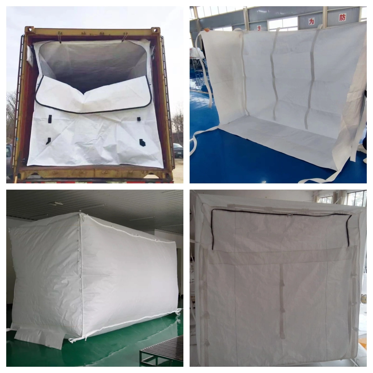 China 20FT Dry Bulk Container Liner Bag for Agriculture Product Packing Transport