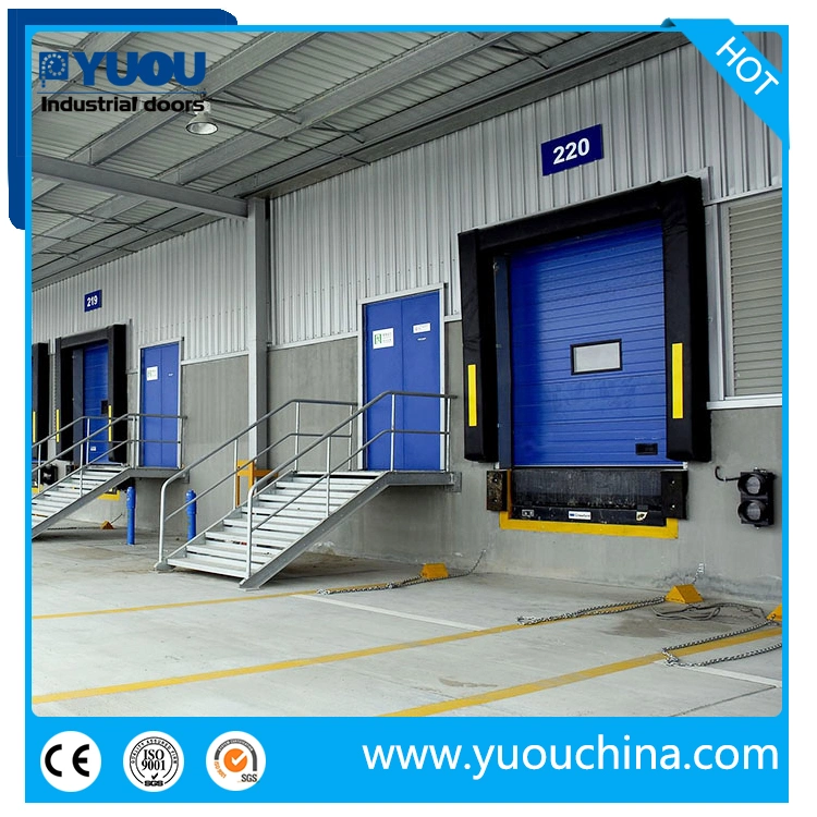 Industrial Automatic Thermal Insulated Metal Sandwich Panel Steel Exterior Sectional Sliding Lifting Overhead Garage Roll up Door for Warehouse Loading Area