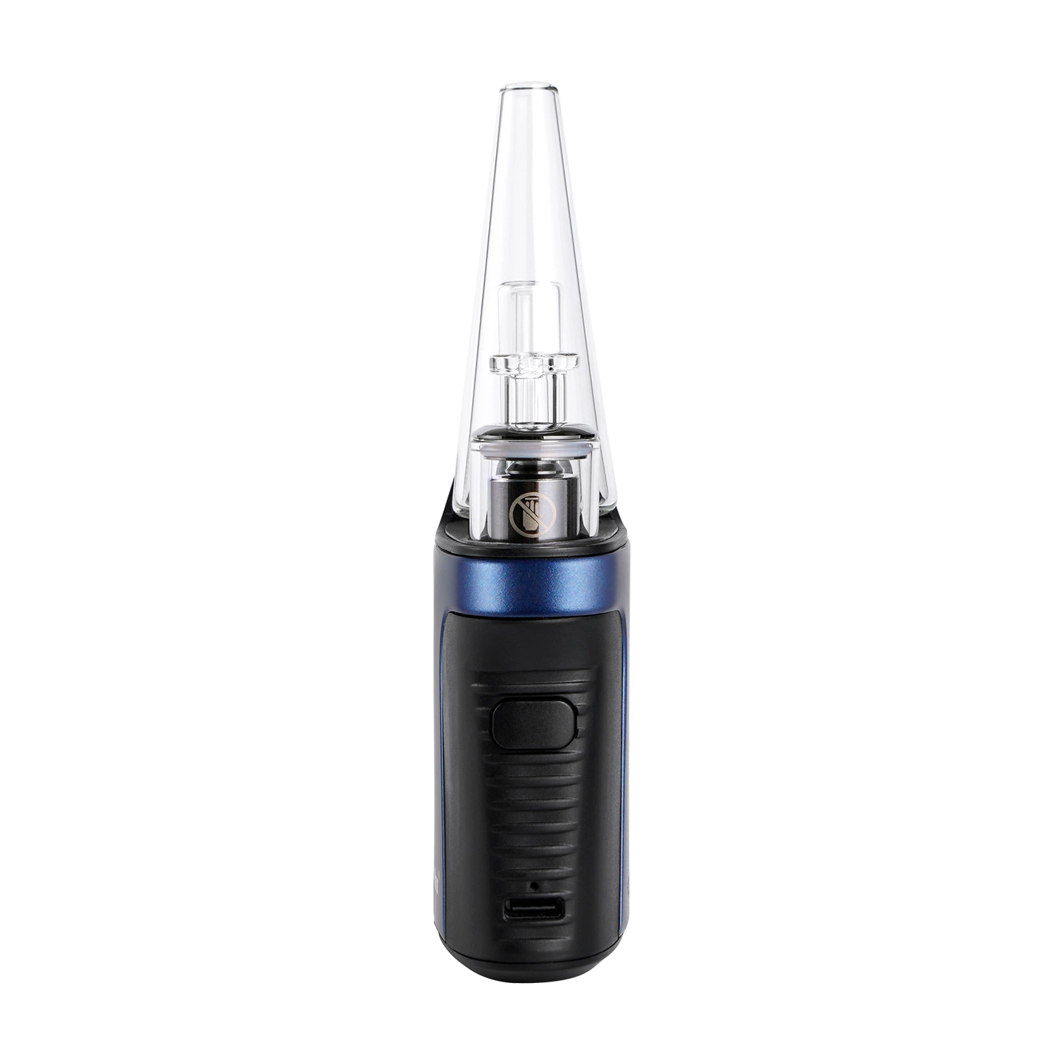 New Arrival Xmax Qomo Kit Wax Concentrate Bulb Atomizer Ecig Cartomizer with Removable Glass Bubbler