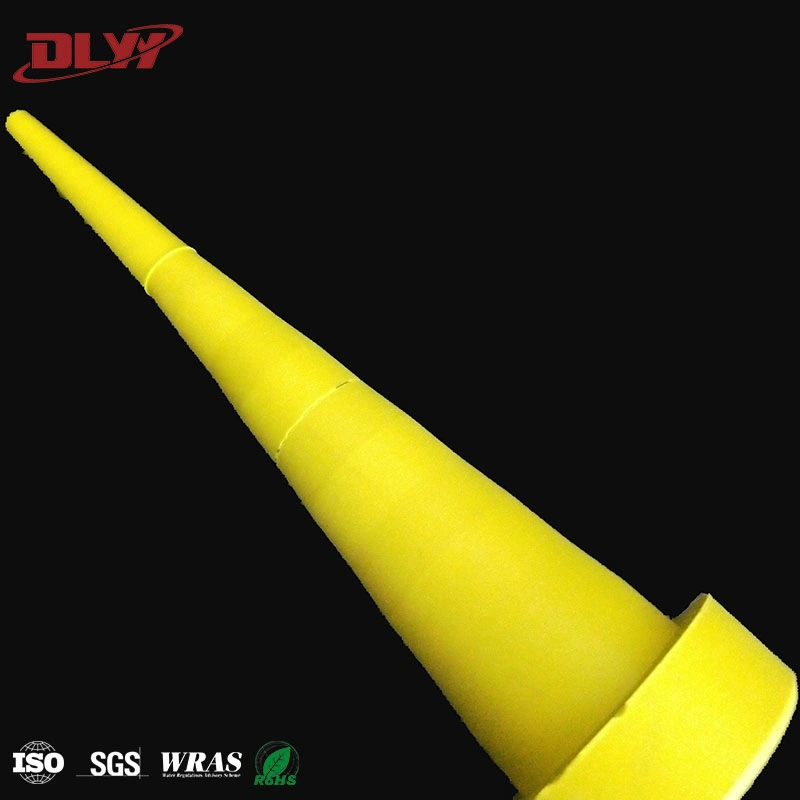 Yellow Large Size Rubber Service Plug to Rigid Pipes