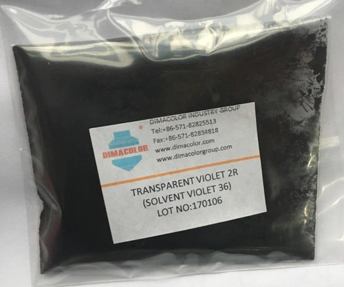 Solvent Violet 36 (Transparent Dyes Violet 3r) Oil Wax Plastic