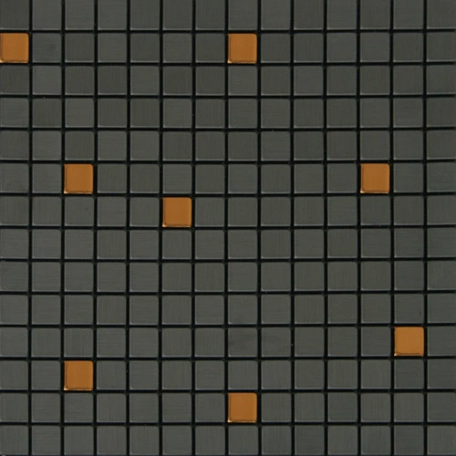 Self-Adhesive Metal Mosaic Tile Wall Decoration