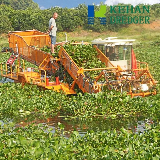 Garbage Salvage Ship Cleaning Weed Boat Aquatic Weed Harvester