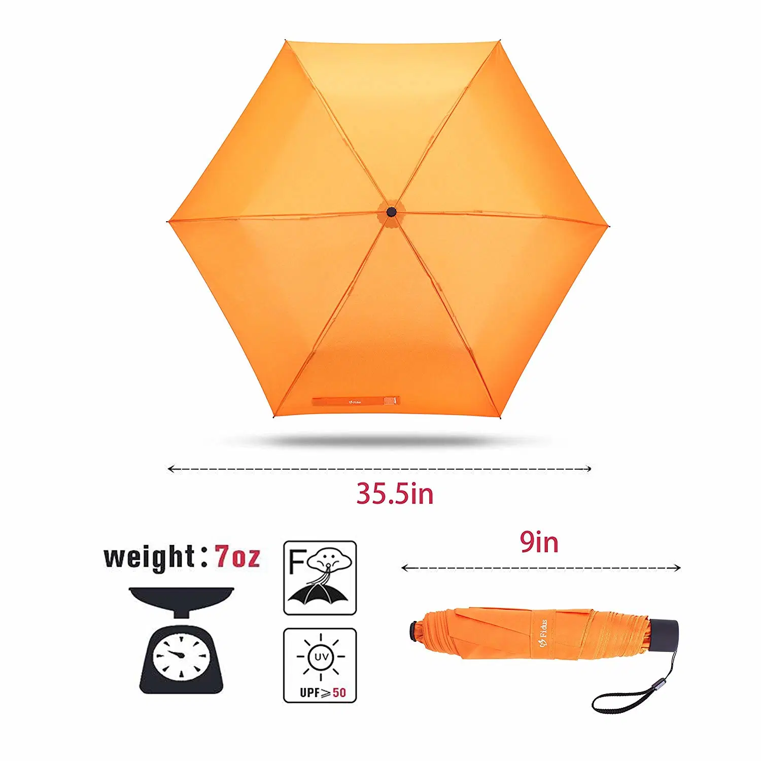 Mini Foldable Umbrella, Japanese Umbrella, Waterproof Material Umbrella