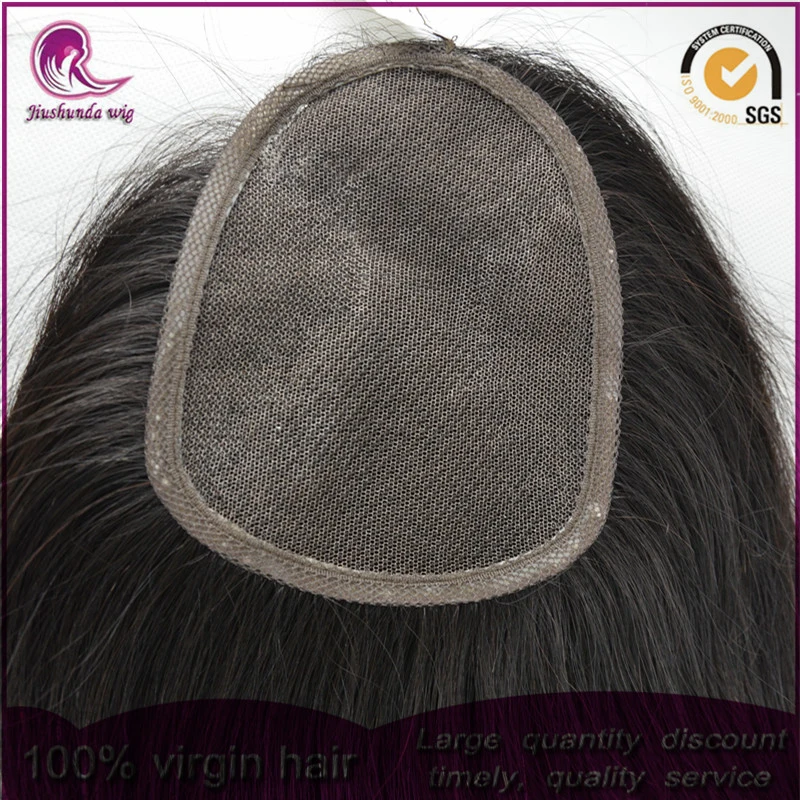 4*5cm de pelo humano Virgen de la India el cierre y el encaje de piezas de pelo/cabello productos