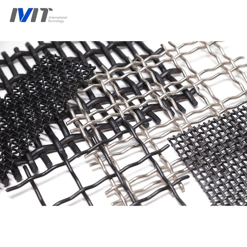 Crimped Metal Wire Woven Mesh for Filter Sieve Barbecue Fence Crusher Screen