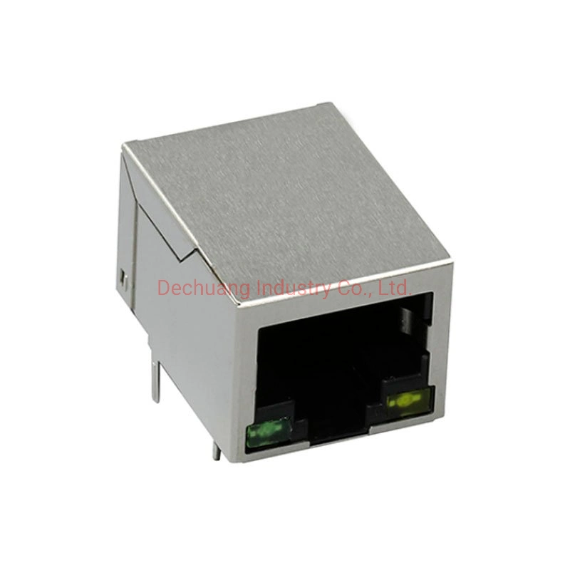 10/100base-T Poe Ethernet Magnetics Socket Adapter Network Female Keystone RJ45 Modular Connector Cat5 CAT6