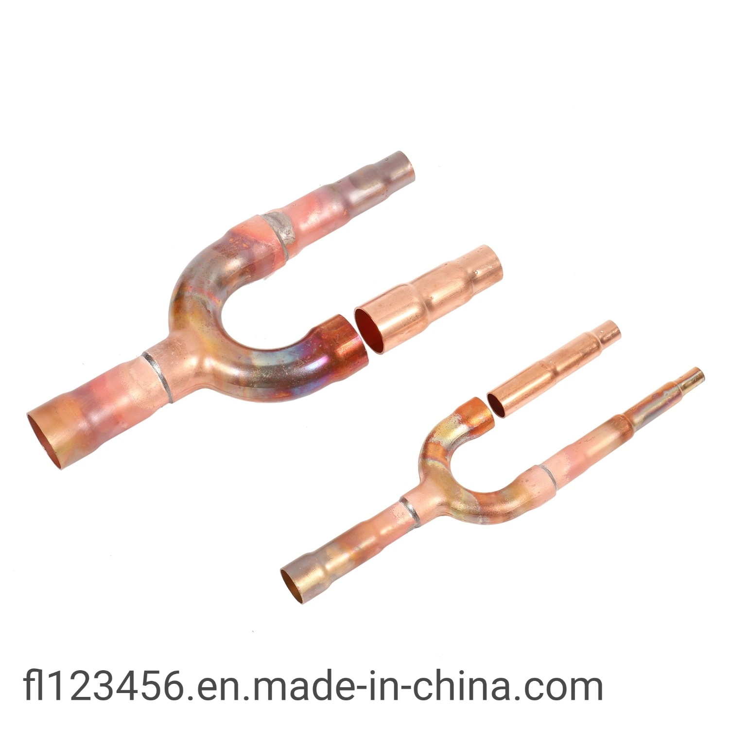 Custom Packaging Copper Tee Fittings 3 Way Pipe Threaded Equal Tee Pipe Fitting